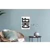 Chef - Japandi - Decoratie - Vintage Muursticker klein -plant