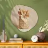 Baguette - Brood - Stokbrood - Beige Wandcirkel Organisch Aluminium middel -sfeer2