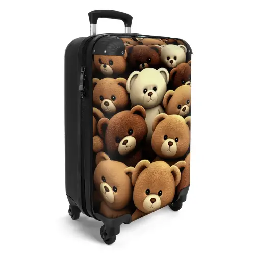 Beregezellig Koffer - NBS - Handbagage middel -productfoto_3d