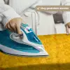 Vloeiend - Olie - Verf  - Geel Wandkleed katoen klein 269 -sfeer9