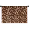 Patroon - Giraf - Bruin Wandkleed katoen klein 269 -zz3d