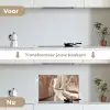 Rotsen - Zee - Zand - Kloof keuken achterwand spatscherm klein -voor_na_NL