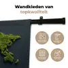 Wereldkaart - Mos -Levendig effect Wandkleed katoen klein -sfeer2
