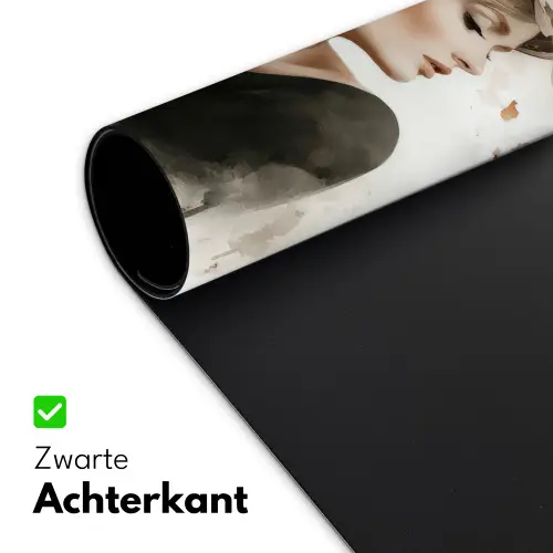 Bloesem - Portret - Gezicht Muismat XXL klein -sfeer2