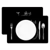 Lijnen - Illustratie - Wit Placemat vinyl groot -zzsfeer2_Kitchenyeah-website