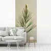 Dennentak - Naaldvormige bladeren - Lichtgroen fotobehang vinyl groot -woonkamer