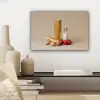 Spaghetti - Melk - Tomaten - Eieren - Brood canvas 2cm klein -sfeer6
