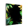 Bladeren - Groen - Geel - Verf - Jungle aluminium wit klein -3d