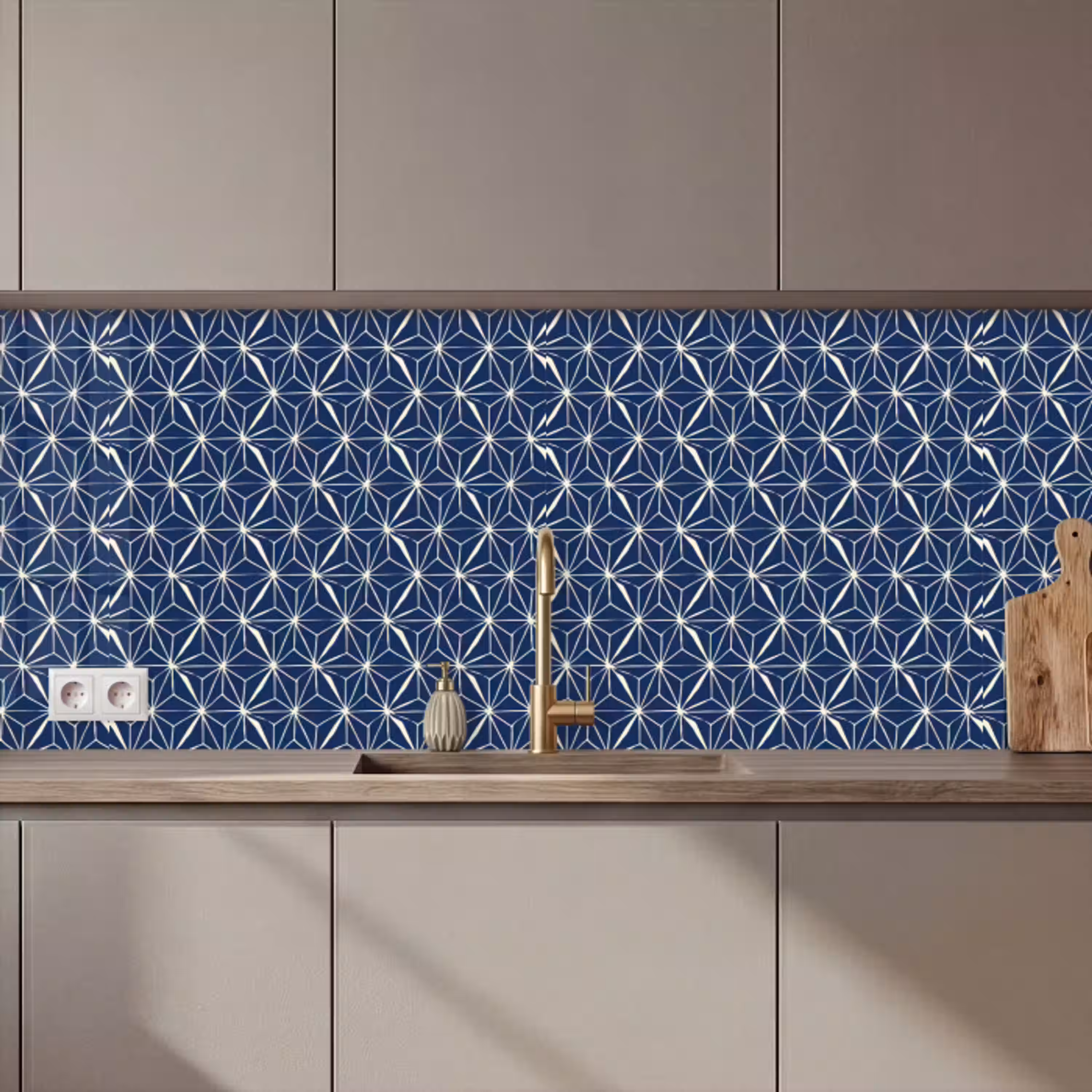 Vormen - Patronen - Japans keuken achterwand 2 middel 871 zz_3dshopping