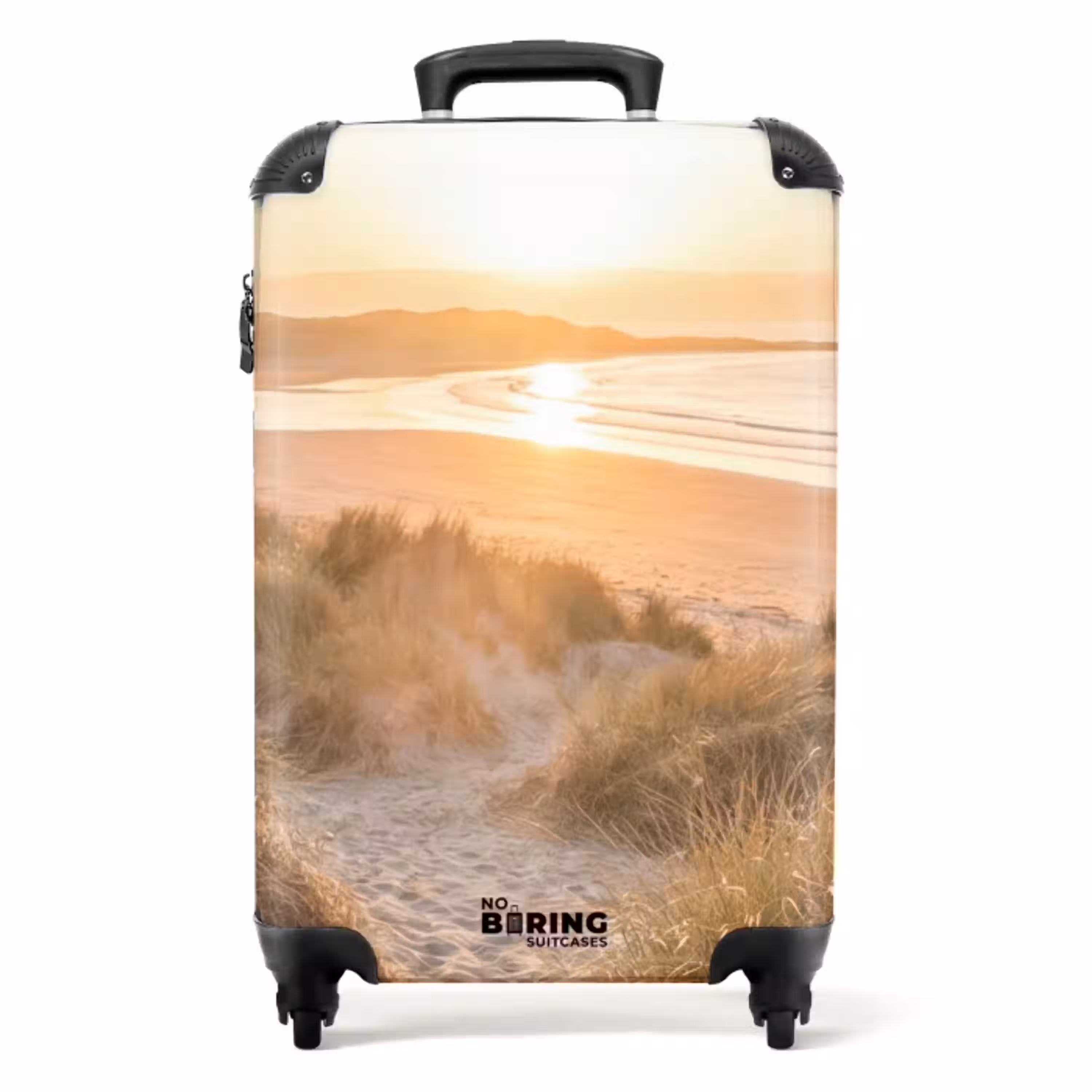 Duinen - Strand - Zee NBS - Handbagage koffer - Volwassenen Unisex middel -productfoto_recht