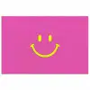 Smiley - Vrolijk - Roze poster papier klein -3d