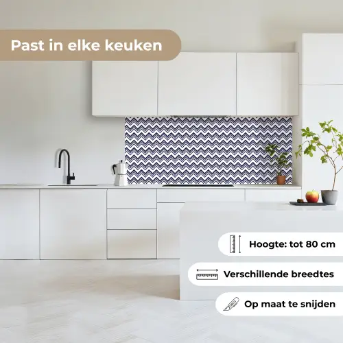 Oceaan - Golven - Blauw - Wit keuken achterwand 2 middel 871 -sfeer4_NL