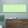 Groen - Lijnen - Abstract - Neon canvas 2cm klein 828 -sfeer4