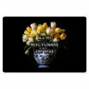 Quotes - Bloem - Tulp - Geel Placemat vinyl groot -zzsfeer1_Kitchenyeah-website