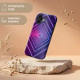 Driedimensionaal - Tunnel - Ruimte Toughcase MagSafe Apple iPhone 17 klein -USP_RandenV_DE
