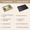 Bos - Schilderstijl - Kleurrijk Dienblad Rechthoek middel -USP_VergelijkingNL