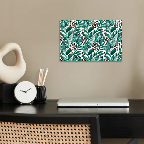 Bladeren - Tropisch - Jungle poster papier klein -sfeer1