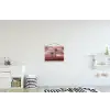 Illustratie - Bloemen - Vlakken - Abstract textielposter latten blank klein -kinderkamer