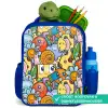 Monster met Stippen Kinderrugzak - Blauw middel -inhoud_NL