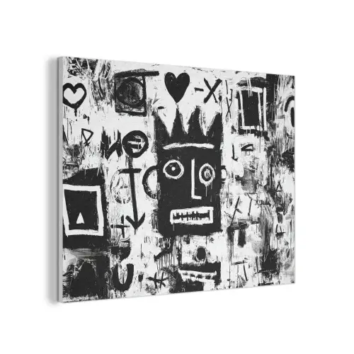 Vormen - Gezocht - Zwart - Abstract PET vilt klein -3d