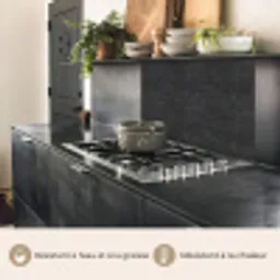 Donkergrijs - Asfaltstructuur - Ruw keuken achterwand 2 middel 865 -usp_FR