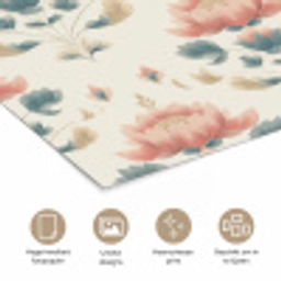 Lotus - Bloemen - Roze poster papier klein 62 -closeup_NL