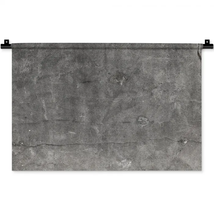 Beton - Muur - Cement Wandkleed katoen klein -zz3d
