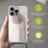 Minimalistisch - Cirkel - Lichtgrijs Hoesje iPhone 16 Pro Max met koord klein -sfeer2_NL