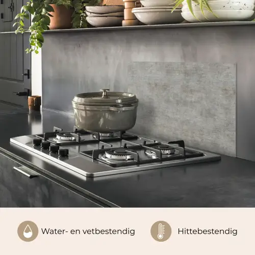 Beton - Muur - Patronen keuken achterwand spatscherm klein 900 -usp_NL
