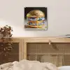 Delftsblauw - Goud - Burger plexiglas 5mm klein -sfeer4