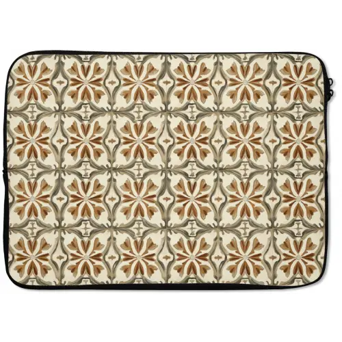 Siertegel - Patroon - Bruin laptophoes neopreen klein 279 -zkaufland3dotto