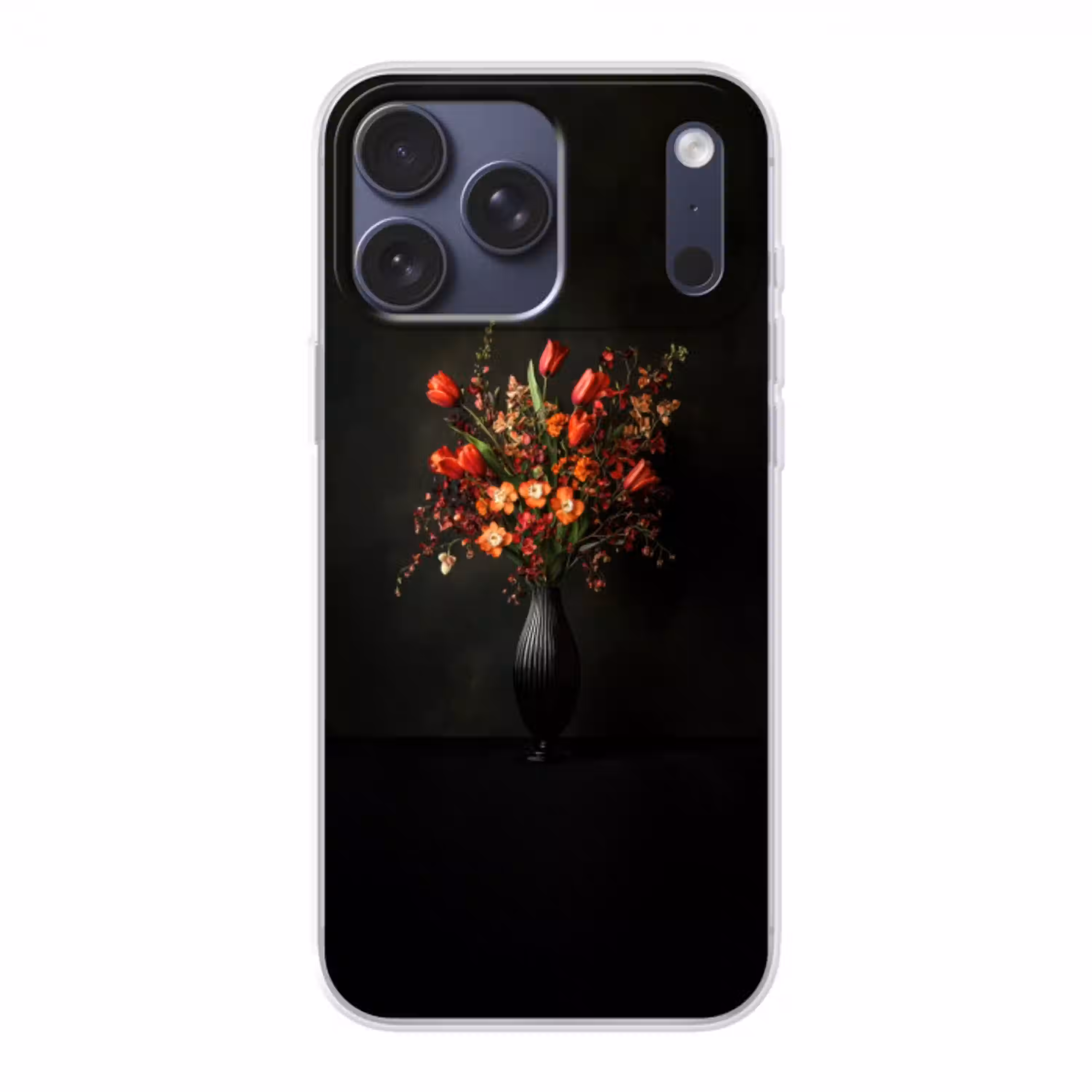 Bloemen - Takken - Boeket Telefoonhoesje iPhone 17 Pro Max klein -3d
