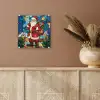 Kerstman - Glas - Kleurrijk plexiglas 5mm klein -sfeer5