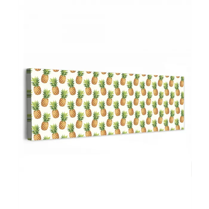 Vintage - Ananas - Blad canvas 2cm klein 828 -z3d