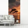 Dolfijnen - Zee - Realistisch fotobehang vinyl groot -woonkamer