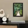Jungle - Palmboom - Brug - Natuur - Planten fotolijst zwart zonder passe partout klein -sfeer1