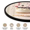 Cheesecake - Eten - Roze - Taart Fotolijst rond zonder passe partout klein -closeup_NL