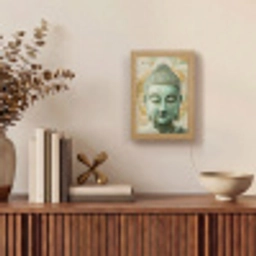 Buddha - Mandala - Modern - Spiritualiteit Light Box met kabel (Tafellamp) klein -sfeer2