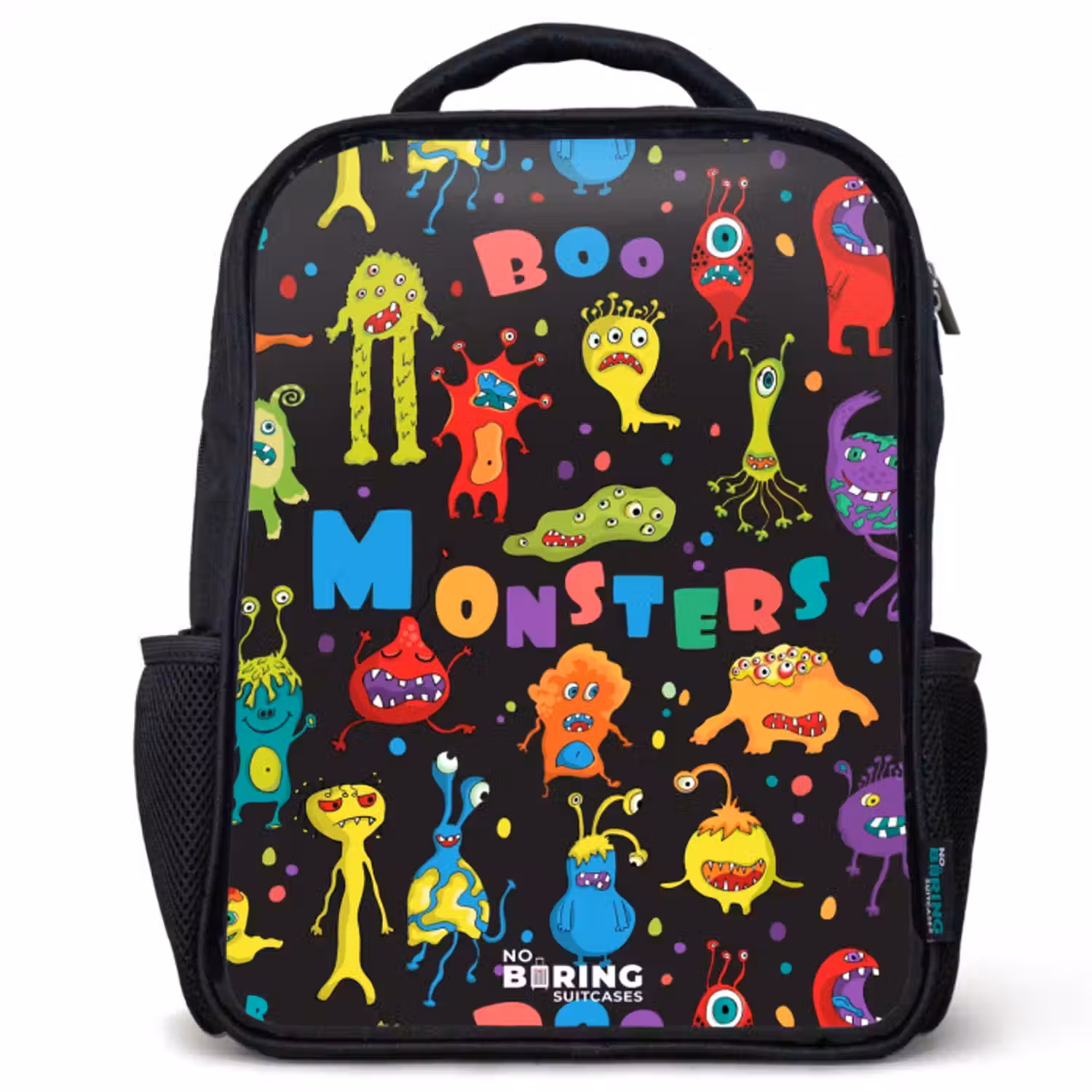 Kinder rugzak - Patroon van monsters
