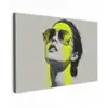 Vrouw - Bril - Verf canvas 2cm klein -z3d