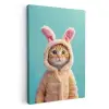 Paashaas - Kat - Kostuum KitchenYeah - Keuken - Canvas klein -3d