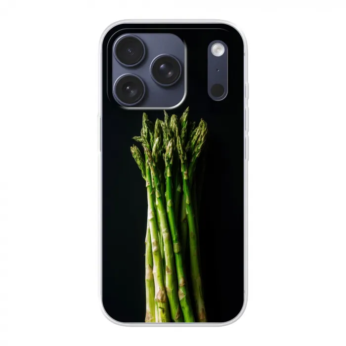 Asperges - Felgroen Telefoonhoesje iPhone 17 Pro klein -3d