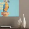 Papegaai - Koksmuts - Quote - Neon PET vilt klein -sfeer6_closeup