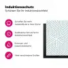 IJzige Zigzag Inductie beschermer vinyl 3mm middel -zzzzzzz-lf-ups