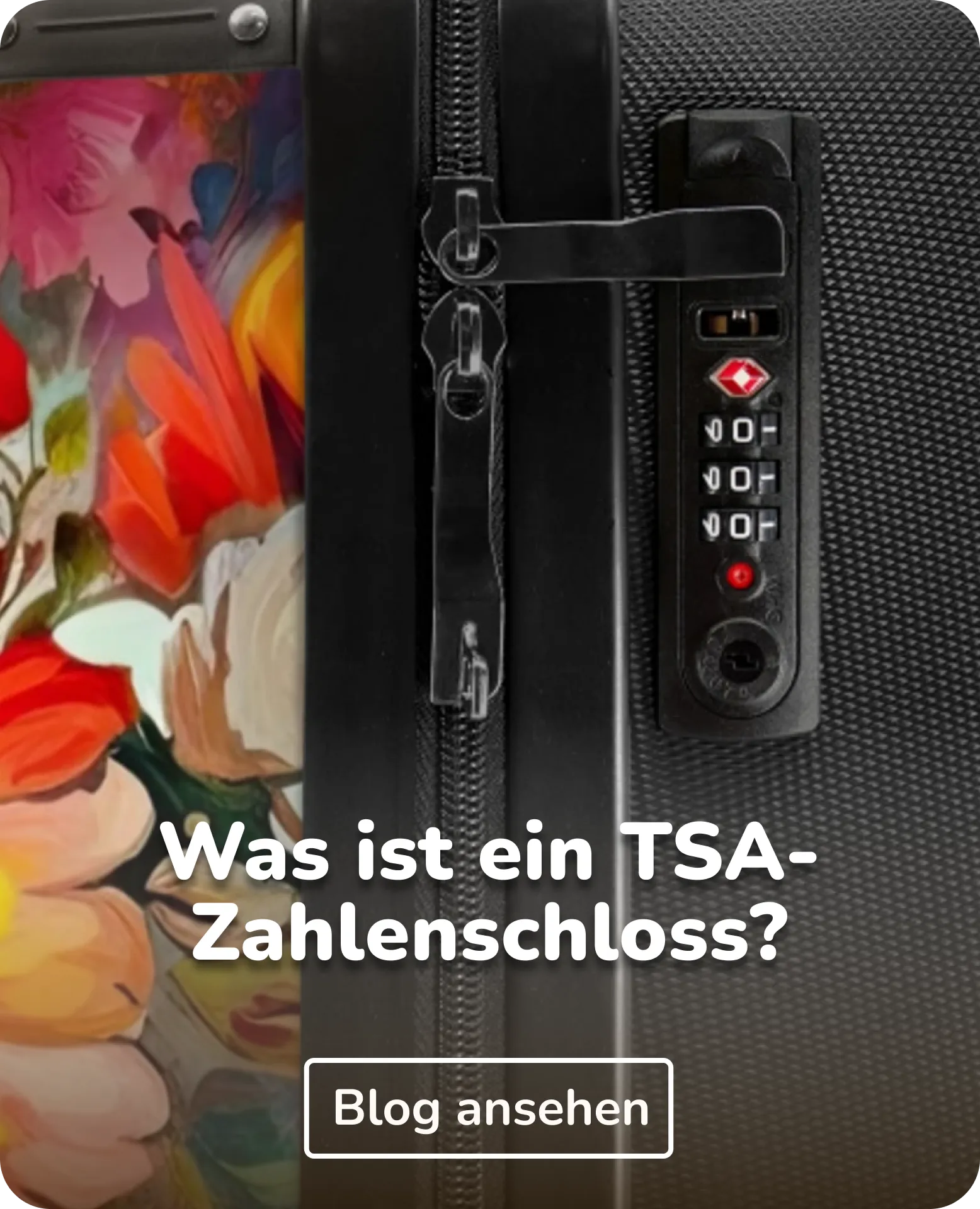 Unsere Koffer mit TSA-Schloss 