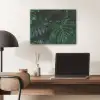 Monstera -  Inductie beschermer - Bladeren - Tropical - Afdekplaat voor kookplaat PET vilt klein -sfeer5