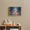 Hert - Magisch - Sprookjesbos Light Box met batterij (Wandlamp kind) middel -sfeer2_kind