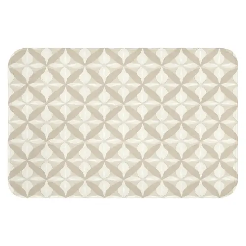 Patroon - Klassiek - Beige WCmat klein 1009 -3d