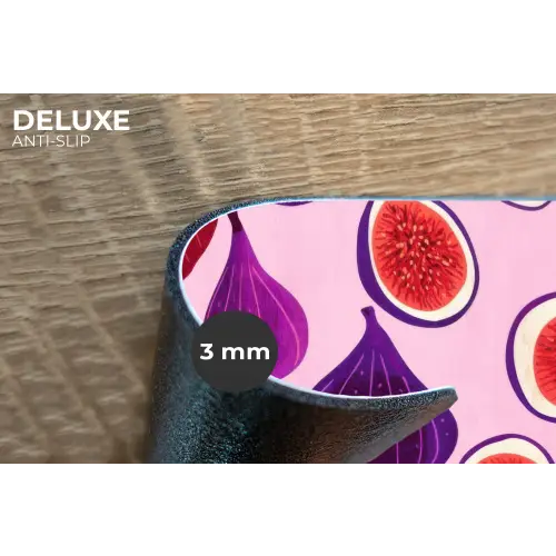 Vijgen - Roze - Paars Placemat vinyl groot -closeup