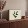 Olijftak - Donkergroen - Olijven Light Box met batterij (Wandlamp) middel -sfeer2
